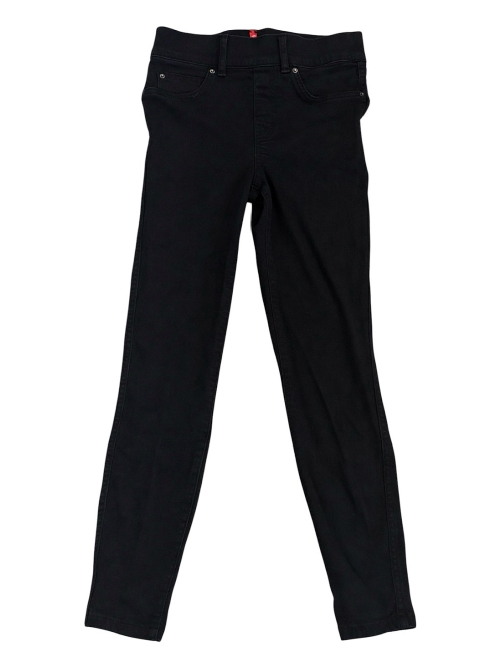 SPANX Ankle Skinny Jeans in Clean Black | Size XSP
